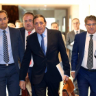 El consejero de Sanidad, Antonio Sáez, comparece junto a su equpo en las Cortes para explicar su programa de legislatura-Ical