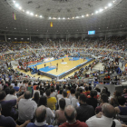 Vista general del Coliseum durante un partido de la selección española.-ISRAEL L. MURILLO