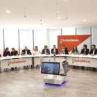 Reunión del Comité Ejecutivo de Ciudadanos presidido por el presidente, Albert Rivera, el pasado 18 de febrero.-DAVID CASTRO