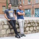 Jorge Ortega (d.), de Lobocordero, y Sergio Gallego, de Eslabón.-Israel L. Murillo