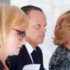 <p> Leticia García, Mario Amilivia y María Paloma Vallejo.- ICAL </p>