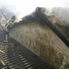 Imagen de una intervención en un incendio.-ISRAEL L. MURILLO