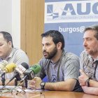 En el centro, José Antonio Martínez, nuevo responsable de la AUGC en Burgos.-SANTI OTERO