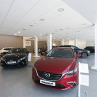 Modelos expuestos de la marca Mazda, incorporada en 2013.-RAÚL G. OCHOA