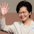 Carrie Lam, nueva jefa del Gobierno de Hong Kong.-AFP / ANTHONY WALLACE