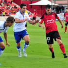 Mirandés y Real Zaragoza empataron (1-1) en el primer partido del curso en Anduva-J. E. Egurrola