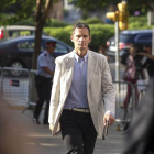 Iñaki Urdangarin de camino a la sala de vistas número 117 de la Ciutat de la Justícia de Barcelona el 16 de julio de 2013.-Foto: JOAN CORTADELLAS