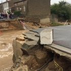 Inundaciones en Villegailhenc.-AFP/ ENRIC CABANÍS