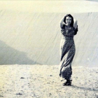 Sanmao, en los años 70, en el desierto del Sáhara.-
