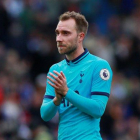 El danés Christian Eriksen en un partido con el Tottenham.-