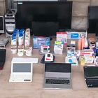 Material recuperado en el transcurso de la Operación Bombines Trueba-ECB