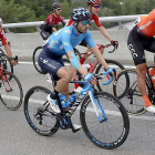 Carlos Barbero durante su participación en la pasada Vuelta a Suiza.-BETTINIPHOTO.NET / MOVISTAR TEAM
