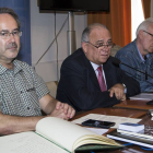 El embajador de Venezuela en España, Mario Isea Bohorquez, y el coordinador federal de IU, Cayo Lara, visitan Zamora, dentro de su recorrido de visitas oficiales a varias ciudades españolas-Ical