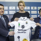 Razvan Stefan Popa fue presentado oficialmente ayer y por la tarde realizó su primer entrenamiento-Santi Otero