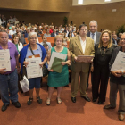 La vicepresidenta y consejera de Empleo, Rosa Valdeón, clausura el octavo aniversario de la Fundación Personas.-ICAL