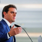 Albert Rivera en un desayuno informativo en Madrid.-EMILIO NARANJO (EFE)