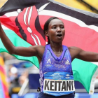 La keniana Mary Keitany.-AFP / ELSA GETTY IMAGES
