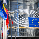 Exterior de la sede del Parlamento Europeo, en Bruselas.- E. M.