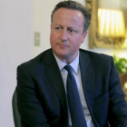 Cameron, durante una reunión con el primer ministro de Nueva Zelanda, el 31 de marzo, en Washington.-REUTERS