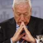 El ministro de Exteriores, José Manuel García-Margallo.-AGUSTÍN CATALÁN