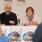 Sastre y Alonso presentaron ayer los actos con los que se quiere homenajear a los fallecidos y sus familiares.-I. L.M.