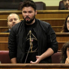 Gabriel Rufián, en el Congreso.-JOSE LUIS ROCA