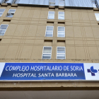 Fachada del Hospital de Santa Bárbara en Soria. Horizontal