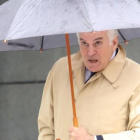 Luis Bárcenas a la entrada de la Audiencia Nacional.-DAVID CASTRO