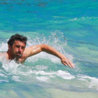 El actor Patrick Dempsey, famoso por su papel en la serie 'Anatomía de Gray', de vacaciones con su mujer en la isla de St. Barth.-luc papa
