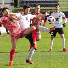 El Burgos CF no fue capaz de marcar ante el Guijuelo en El Plantío ni el pasado domingo en Coruña-Israel L. Murillo