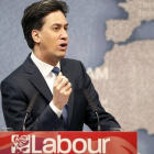 Miliband, en su discurso en Chatham House, en Londres, este jueves.-Foto: AFP / ADRIAN DENNIS