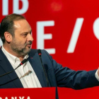 José Luis Ábalos, el pasado miércoles durante un mitin en Palma.-EFE / CATI CLADERA