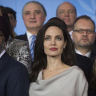 Angelina Jolie, en Vancouver.-AP / DARRYL DYCK