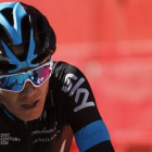El ciclista inglés Chris Froome durante la segunda etapa de la Vuelta, competición que ha abandonado por una fractura navicular.-REUTERS / JON NAZCA