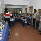 Actividades escolares relacionadas con la Dieta Mediterránea desarrolladas en Soria el pasado curso.-Valentín Guisande