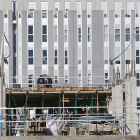 Una de las edificaciones que se están llevando a cabo desde el año pasado en la zona de Vista Alegre.-RAÚL OCHOA