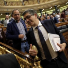 Patxi López en el Congreso de los Diputados.-JOSE LUIS ROCA