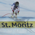 Lara Gut, en Saint Moritz.-DENIS BALIBOUSE