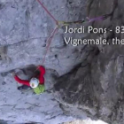 Escalada de Jordi Pons en la pared norte del Vignemale, en los Pirineos franceses.-PIXPEAK