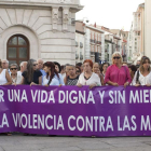 Una de las manifestaciones convocadas contra la violencia hacia las mujeres.-ISRAEL L. MURILLO