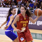 Sofía Galerón con la camiseta de la selección española.-