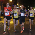 García Azofra, Castrillo, Arce y Gómez lideran la cabeza de carrera en la SanSilvestre 2014.-RAÚL OCHOA