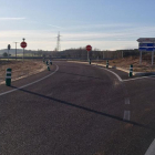 El cruce en el que una mujer perdió la vida este martes en un accidente.-L.V.