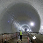 Obras de ejecución del tramo La Robla-Pola de Lena en la Línea de Alta Velocidad.-Ical