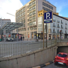 Los primeros coches empezaron aparcar en el subterráneo en diciembre de 2004 tras la remodelación y ampliación a la plaza de Santo Domingo.-ISRAEL L. MURILLO