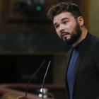 El portavoz adjunto de ERC en el Congreso, Gabriel Rufián.-