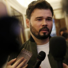 El diputado de ERC en el Congreso Gabriel Rufián.-JOSE LUIS ROCA
