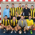 Plantilla de uno de los equipos que disputa la competición masculina.-ISRAEL L. MURILLO
