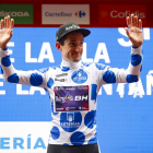 Victor Langellotti, con el maillot de líder de la montaña. Luis Angel Gomez/SprintCyclingAgency©2022