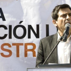 Arcadi Espada, en un acto de Ciudadanos en Barcelona.-ARNAU BACH